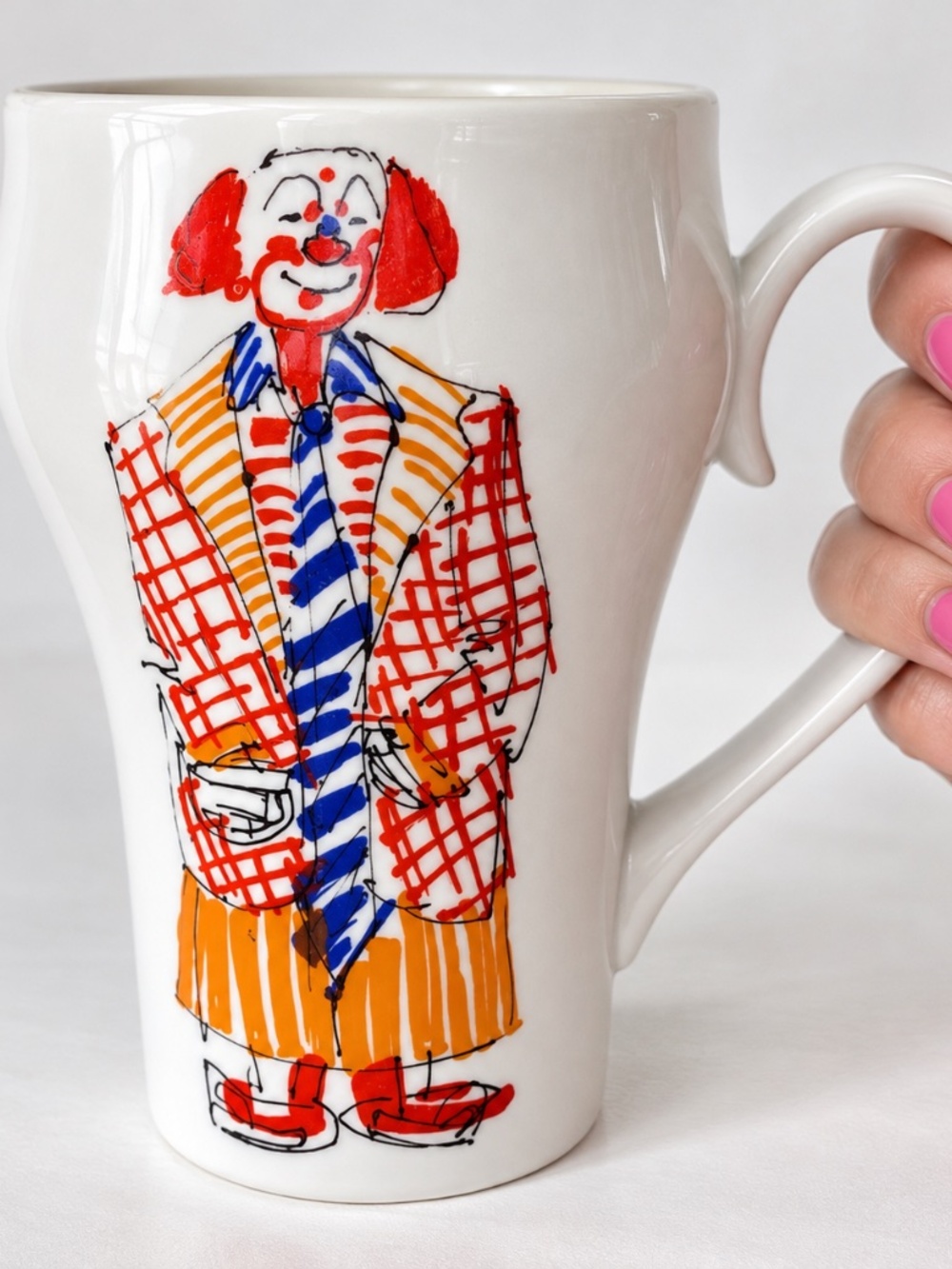 Vintage Clown Mug